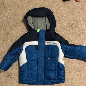 Zero Xposur fleece lined coat with hood